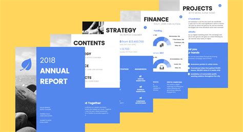 Small Business Annual Report Template
