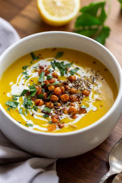 Vegan Chickpea Turmeric Soup » I LOVE VEGAN