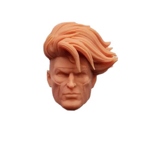HS146 - 3D Printed - Custom X-Men GAMBIT Head Sculpt - Unpainted $6.99 - PicClick