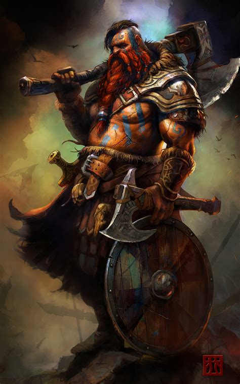 Viking Berserker Concept Art