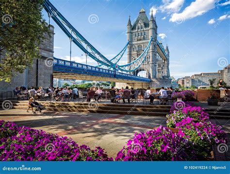 Tower Bridge from the South Bank, London Editorial Stock Image - Image ...