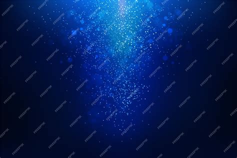 Free Vector | Realistic navy blue glitter background