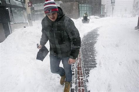 Record snowfall buries Boston | The Straits Times