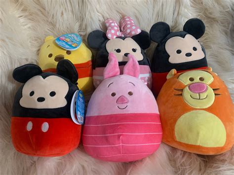 6 inch personalized Disney squishmallows | Etsy