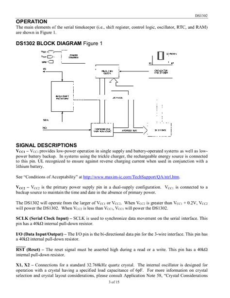 DS1302 Datasheet PDF (212 KB) Maxim | Pobierz z Elenota.pl