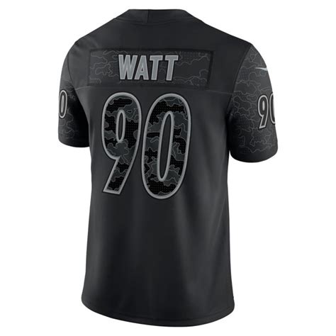 T.J. Watt #90 Men's Nike Limited RFLCTV Jersey