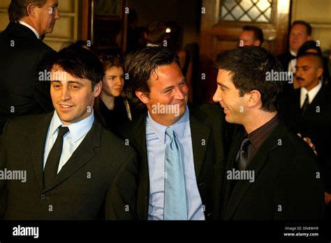 Jan. 13, 2002 - Matt LeBlanc, Matthew Perry & David Schwimmer.28th ...