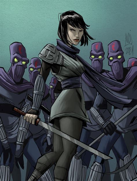 Karai TMNT 2012 Fan Art