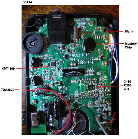 A look inside the RadioShack Model 2000669 shortwave radio | The SWLing Post