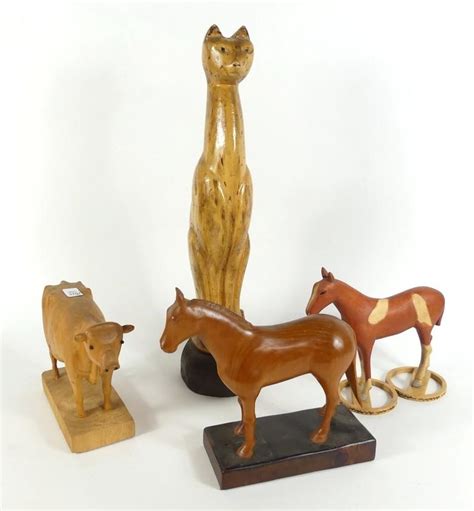 FOLK ART ANIMAL CARVINGS | SARGEANT ESTATE COLLECTIBLES SESSION II ...