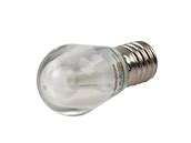 Satco 1.2 Watt Clear S11 LED Bulb | 1.2W S11/CL/LED/120V/CD | Bulbs.com