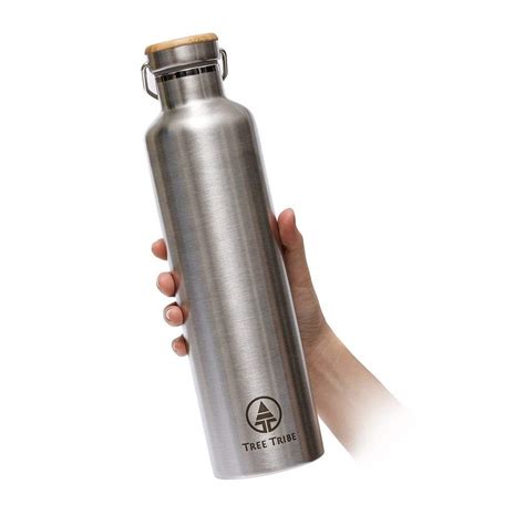 Insulated 1 Liter Stainless Steel Bottle / Thermos with Tribe Logo