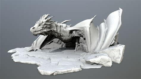 dragon 3D model 3D printable | CGTrader