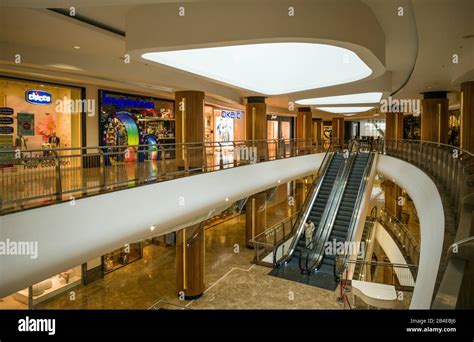 Azerbaijan, Baku, Port Baku Mall, interior Stock Photo - Alamy