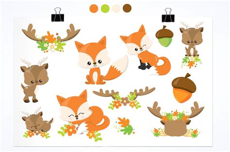 Spring animals illustration pack | Spring animals, Animal illustration, Cute animal clipart