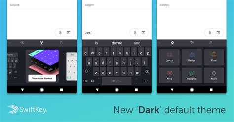 SwiftKey Keyboard updated with new default themes and redesigned hub