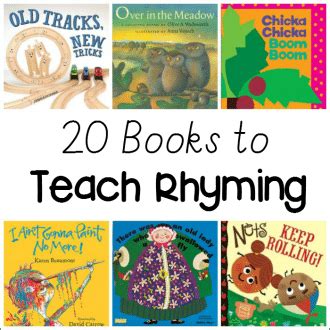 20 Rhyming Books the Kids are Sure to Love - Fun-A-Day!