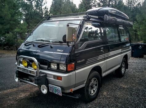 Mitsubishi Other Van Camper 1986 Blue For Sale. P25W004953xxxxxxx 1986 ...