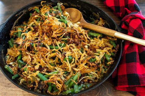 Green Bean Casserole with Crispy Onions | The Fancy Pants Kitchen