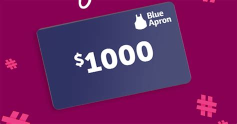 Ibotta Blue Apron Gift Card Giveaway - Julie's Freebies