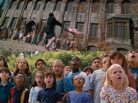 This scene in Matilda (1996) was improvised by Miss Trunchbull (Pam ...