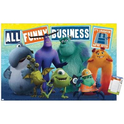 Trends International Disney Monsters At Work - Funny Business Unframed ...