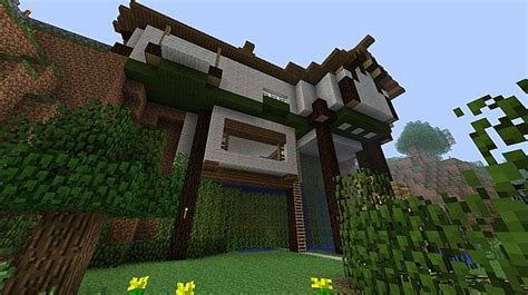 Hillside House Minecraft Map