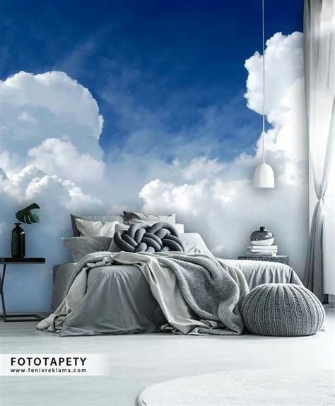 Clouds | Bedroom wall paint, House bedroom ideas, Beach house interior