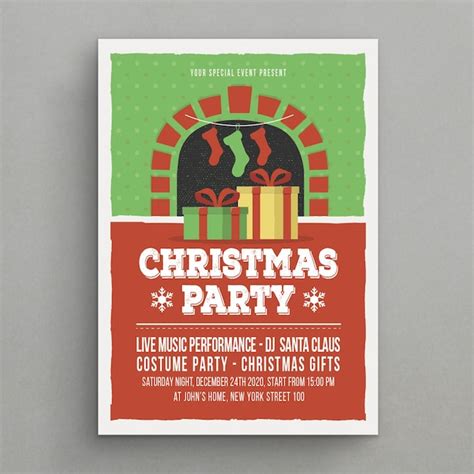 Premium Vector | Christmas party