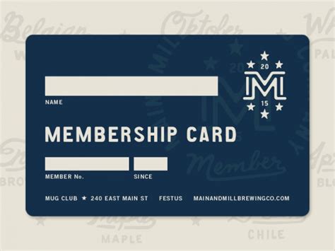 FREE 15+ Membership Card Designs in PSD | Vector EPS