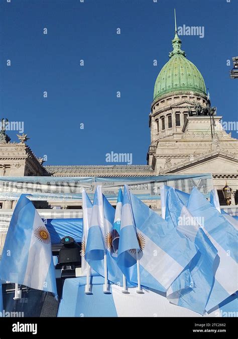 Buenos Aires, Argentina. 10th december 2023. Inauguration ceremony of ...