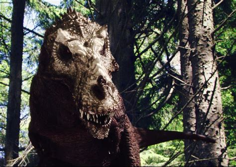 One of the T-Rex from "Dinosaur Revolution". | Jurassic world dinosaurs, Dinosaur art ...