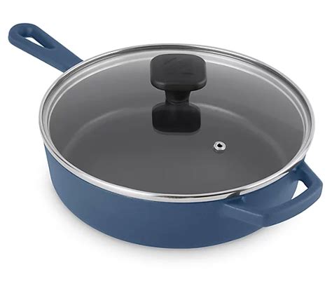 Zakarian by Dash 9" Nonstick Deep Cast Iron Skillet w/ Lid - QVC.com