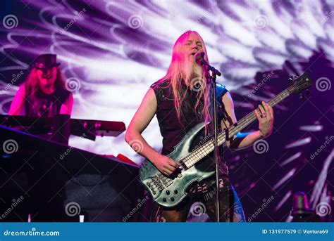 Concert of Finnish Symphonic Metal Band Nightwish Editorial Stock Image ...