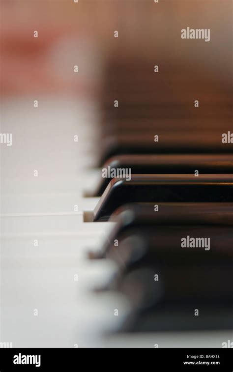 Piano keyboard close-up Stock Photo - Alamy