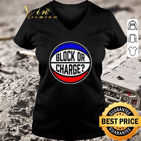 Awesome Rex Chapman Block or Charge shirt, hoodie, sweater, longsleeve t-shirt