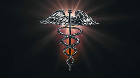 Caduceus Medical Symbol Wallpaper