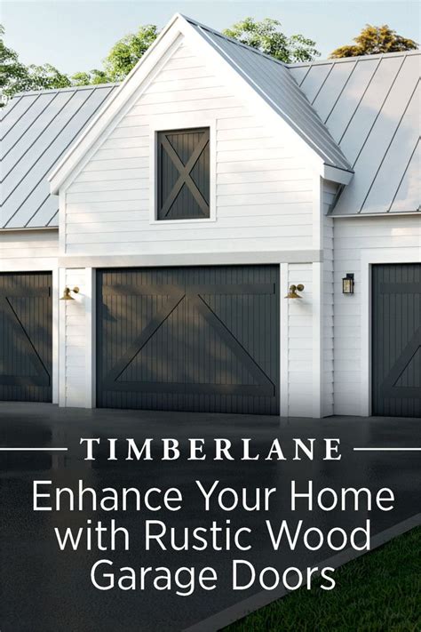 Rustic Wood Garage Doors | Enhance Your Home With These Garage Options ...