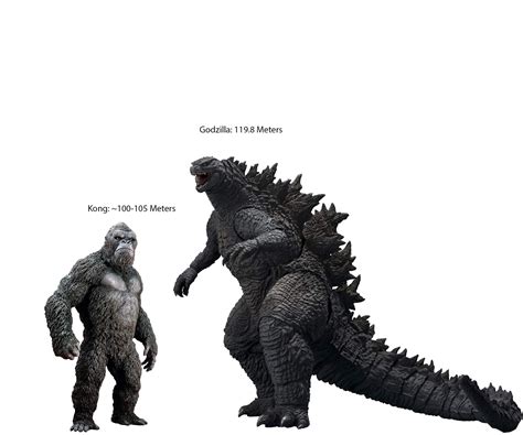 King Kong Vs Godzilla Size Chart Kong Vs Godzilla Size Chart Images | Images and Photos finder