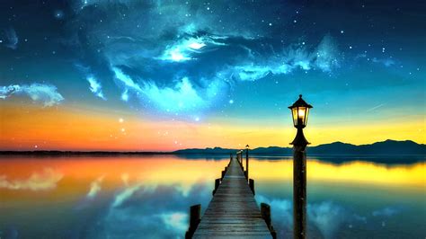 Night Sky Over Ocean Horizon Wallpapers - Wallpaper Cave