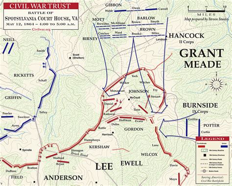 Battle Of Spotsylvania Court House Map - prntbl.concejomunicipaldechinu ...