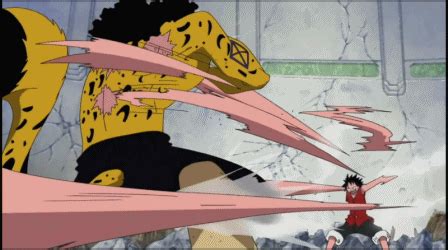 Luffy Gum Gum Gatling Gif