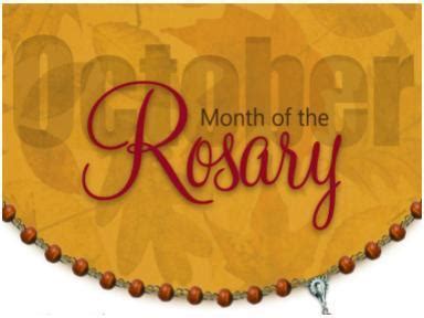 October is Rosary Month: 31 day Rosary Challenge | Assumption School