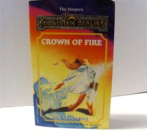 VINTAGE TSR 1994 Forgotten Realms: Crown of Fire- The Harpers #9 (Ed Greenwood) $6.40 - PicClick