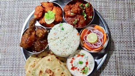 Non-vegThali | Chicken Thali/ Chicken platter|Non Veg Platter/45 min ...