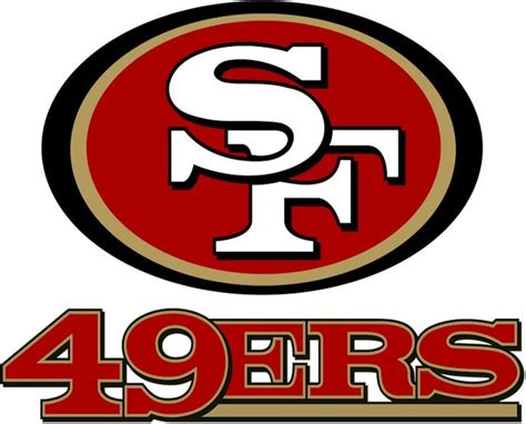 49ers Logo Outline