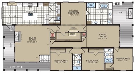 The St. Andrews - Titan Factory Direct | Champion Homes | Mobile home floor plans, Modular home ...