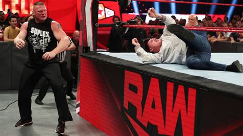 Raw 9/30/19 ~ Brock Lesnar attacks Rey Mysterio and his son - WWE Photo (43056550) - Fanpop