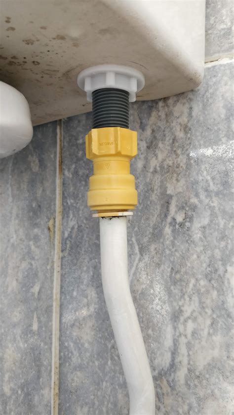 plumbing - UK - Leak on inlet on toilet cistern - New Parts - Home Improvement Stack Exchange