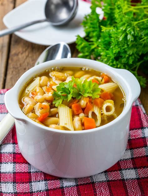 Italian Pasta and Bean Soup | The Vegan Atlas